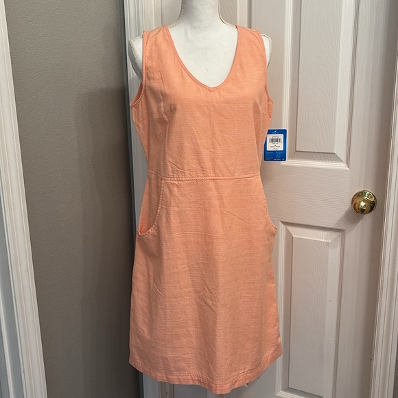 NWT Columbia Norgate Organic Cotton Sleeveless Dress Size M - Picture 2 of 11